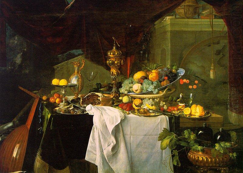 A Dessert, Jan Davidz de Heem